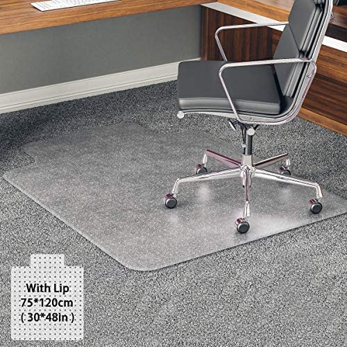 Kuyal Clear Chair Mat Hard Floor Use 48 X 36 Transparent Office   61UYpNtxGoL. AC  